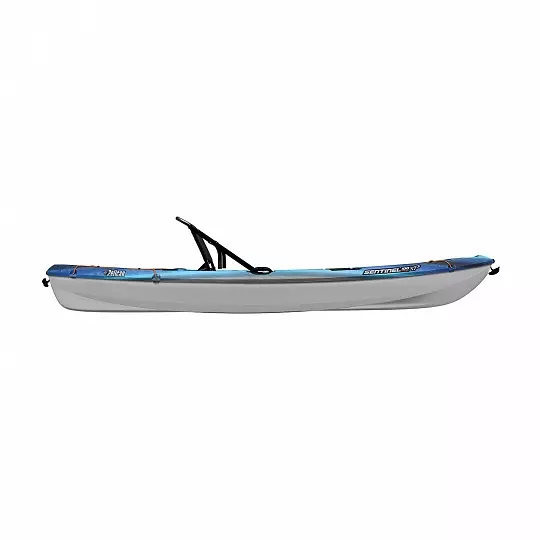 Каяк для рыбалки типа sit-on-top, оснащенный практичными рыболовными аксессуарами Pelican Sentinel 100XP Angler - фото 5