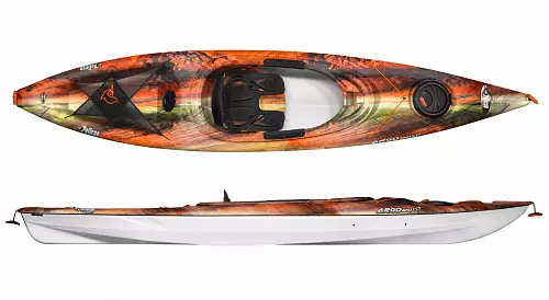 Одноместная лодка — байдарка Pelican Argo 120XP