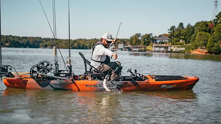 Рыболовный каяк с педалями Native Slayer MAX 12,5 Propel - фото 12
